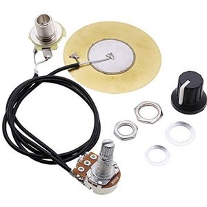 Pickup Piezo Transducer Voorbedrade Versterker voor Gitaar Viool Ukulele Banjo