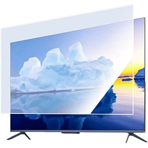 55-75 Tums Anti-Bländande TV Skärmskydd, Filtrera Bort Blåljus Anti-UV Anti-Skrapa Avlasta ögonen, Ny Uppgradering Frostad Yta, För Sony, Samsung, Tcl, Sharp, Etc / 55in1211x682mm