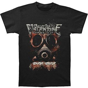 T-Shirt # S Black Unisex # Temper Temper Gas Mask