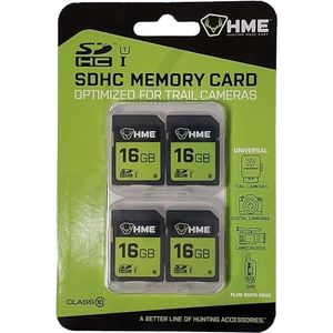 Jagen gemakkelijk gemaakt 16 GB SD (4 PK)