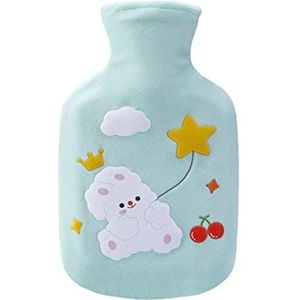 DieffematicRSD Warmwaterkruik Hot Water Bag Water Injection Anti-scalding Portable Warm Water Bag Hand Warmer Bag