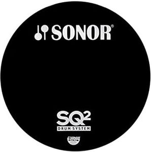 Sonor Bass Drum Front Head PB22 BL - Bass drumvel