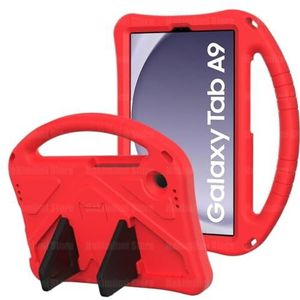 Kinderhoes geschikt for Samsung Galaxy Tab A9 (8,7 inch) 2023 Uitgebracht EVA schokbestendige standaard Handbediend (Color : Red, Size : For Tab A9 (8.7))