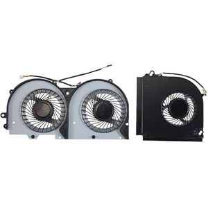 Koelventilator voor Clevo P950HR CPU + GPU 6-31-P9502-HB0 BS5005HS-U3E BS5005HS-U3D(CPU FAN)
