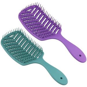 2 stuks haarborstels, krullen, bounce krul, borstel voor mannen en vrouwen, haarborstel vermindert tractie en scheiding borstel voor het definiëren van krullen, kammen en stylen van haar