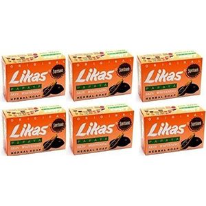 6 Likas Papaya Soaps van Trinidad Cosmetics