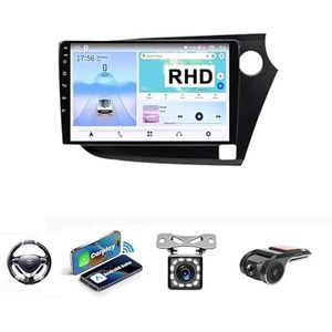 Android 13 Multimedia Stereo Video Speler Voor HONDA INSIGHT 2009-2014 Ondersteunt Car-play Android Auto/Bluetooth/FM AM RDS DAB+ Radio/Stuurbediening(NF-1 4Core 1+32G B)