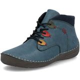 Rieker - Enkellaarsjes - Royalblauw/donkerblauw - Casual Boots - High Top Sneaker met Binnenritssluiting