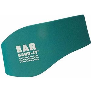 Ear Band-It Diadema zwemmen (uitgevonden door een arts) houdt water, onder voorbehoud van de oordopjes (beveiligde oordopjes) Medium (leeftijd 4-9) Teal