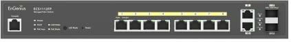 Engenius - ECS1112FP - Cloud Managed Switch - 8 Poorten - Gigabit - 130W