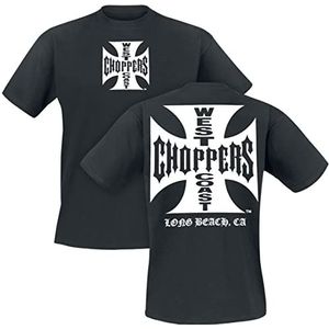 West Coast Choppers OG Classic T-shirt zwart 3XL 100% katoen Biker, Rock wear