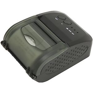 Mini Thermische Printer Energiebesparende Bluetooth 4.0 Draagbare Bonprinter 58 Mm Papierbreedte voor Thuis (EU-stekker)
