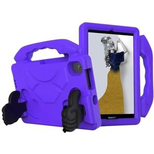 Case Compatibel Met Lenovo Tab M8 FHD 8.0 TB-8705F M8 HD TB-8505F Tablet kids Cover Shockproof Cover coque para(Purple,M8 HD TB-8505F)