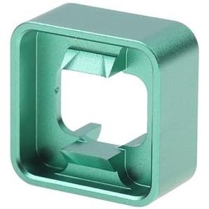 2-in-1 mechanisch toetsenbord cnc metalen schakelaar opener as opener schakelaar tester toetsenbord keycaps aluminiumlegering opener (groen)