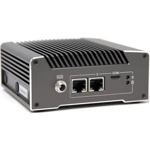 Protectli Vault V1210-2 poort, micro-apparaat/mini-pc - Intel N5105, 2 x 2,5 G NIC's, 4 GB LPDDR RAM on-board, 32 GB eMMC on-board, 500 GB NVMe SSD