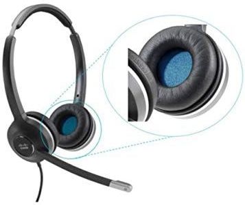 Cisco - Headset 560-serie - Vervangende Oorkussens - Zwart - 8 Stuks