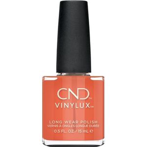 CND Nagellak Vinylux Ig-Night-Ed - semi-transparant voor Jelly Effect - Nr. 471 oranje - krasbestendig & sneldrogend - Gleam & Glow collectie - Origineel CND