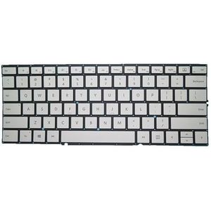 Toetsenbord voor Microsoft voor Surface Book 2st 15 1793 1813 Duits GR/VS/Japans JP/Verenigd Koninkrijk/Zwitsers SW Zilver MSM16G53US9528(United States US)