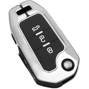 Autosleutel beschermhoes Auto Smart Key Case Cover Voor Ford Voor Fusion Voor Fiesta Voor Mondeo Voor Ecosport Voor Kuga Voor Escort Voor Everest Voor Ranger F150 Autosleutel Sleutel Shell(20)
