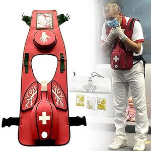 anti-verstikkingsapparaat, Training Eerste Hulp bij Verstikking Volwassenen tegen en Obstructie Vest for Verpleegkundige Studenten EHBO-les Accessoires Verstikkingstrainer met Rugslap