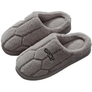 MdybF Pantoffels Dikke zool Thuis Binnen Buiten Jongen Meisjes Slides Winter Thuis Warm Pluizige Slippers Hoge Hakken Bont Katoenen Schoenen Dames Koppels, C2, 38/39 EU