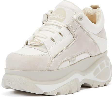 Buffalo - 1339-14 2.0 - Damestrainers - Crème - Classic Low