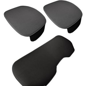 Auto All Season-zitkussens Voor Mercedes Benz AMG SLK SLC 5-zits,Stoelhoezensets Stoelbescherming Zacht Comfortabel Antislip Ondersteunt Interieursets Accessoires,3-piece set-B