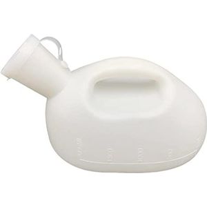 2000 ml/60 oz urinoirs voor mannen Urine Collection Collector voor Camping Auto, Wit, 2000ml
