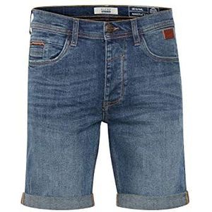 Blend - Martels - Korte Denim Broek - Destroyed-look - Slim Fit