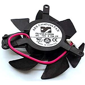 SCYHGLM Graphics Fan voor FS1250-A1053A 12V 0.19A 3Wire, Cooling Fan 2Wire