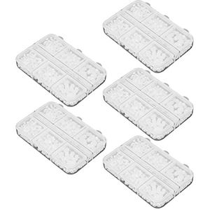 Nail Art Bead Charms, 5 Dozen Mooie Langdurige Manicure-bedels Klein voor Dames voor Feestjes (ABS)