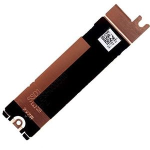 Deal4GO 1st First M.2 2280 koellichaam afdekking SSD Thermal Heat Shield voor Dell XPS 15 9500 Precision 550 Latitude 5500 0130R6 130R6
