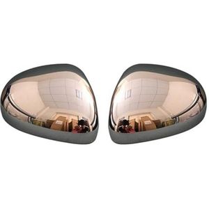 Vleugelspiegelbehuizing Geschikt Voor Fiat Voor 500X 2014 2015 2016 2017 2018 2019 Voor Chrome Side Fenders Achteruitkijkspiegel Cover Trim Auto cover Achteruitkijkspiegelafdekking