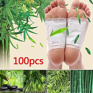 100 stuks Detox bamboepleisters *vitale pads Vital Bamboo pleisters Wellness* - 50 dagen kuur - verwijdering van giftige stoffen Black Forest Spa®