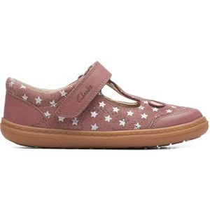 Flash Mouse Kids | Dusty Pink | Childrens Rip Tape Shoes