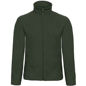 B&C Collection ID 501 Micro Fleece Herenjas, bosgroen, XL