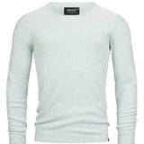 Indicode - Loakim Knit Sweater - Gemêleerde Gebreide Trui - Quiet Wave