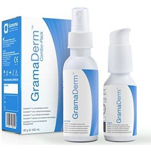 Gramaderm - Acnecrème - 60 g & 100 ml - Behandel en verminder acne - Puistjescrème