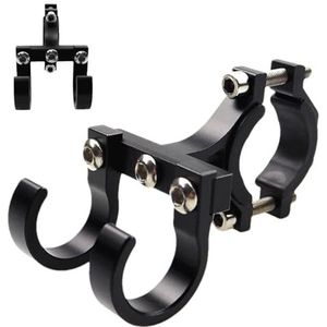 Motorfiets - Aluminium Haak - Hanger voor Helm - Verstelbaar - Voor Stuur van 20-37 mm