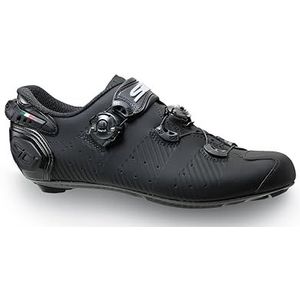 SIDI Heren fietsschoenen Wire 2S zwart [maat: 42,5], Zwart, 42.5 EU