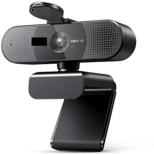 4K Webcam Streaming Webcamera 1080P 60FPS Autofocus USB Computercamera 73° met Dubbele Microfoon for PC/Laptop(1080P Webcam)