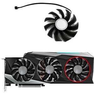 82MM 87MM PLA09215S12H RTX3080 videokaartventilator voor Gigabyte voor GeForce RTX 3070TI, 3080, 3080TI, 3090 OC GPU-koelerventilator(C-Fan)
