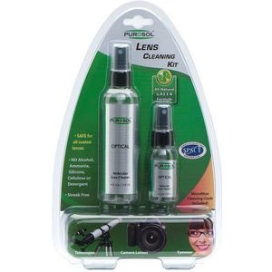 Purosol Lens Cleaner Large Clamshell Kit