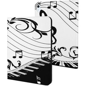 Chic Muziek Piano Toetsenbord Note Case Compatibel Voor ipad Air5/Air4 (10.9"") /ipad Pro 2018 (11 inch) Slanke Case Cover Beschermende Tablet Cases Stand Cover