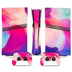 Voor PS5 PRO Skin Digital Edition Console En Controller Vinyl Cover Skins Wraps Krasbestendig, Compatibel Met Voor PS5 Digital Edition Pro 48290 Geen Schuimvorming Bubbelvrij