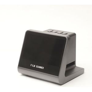 22MP filmscanner for 135 film 126KPK/110 film//Monochroom/Dia naar digitale JPEG-foto's Ingebouwde 16 GB geheugen 5'' LCD-scherm(TON170 Black)