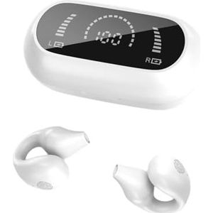TUKRKRS Oor Clips Oordopjes Clip Op Oordopjes Bonebuds Open Oor Hoofdtelefoon Beengeleiding Oordopjes Draadloze Beengeleidende Geleiding Hoofdtelefoon Bluetooth Oordopjes Oortelefoon