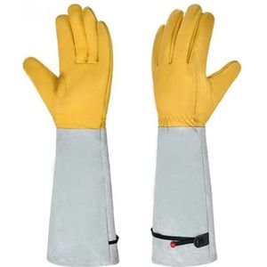 CYJAZNHH Tuinhandschoenen for snoeien, plukken en lassen, verschillende maten(D,Small)