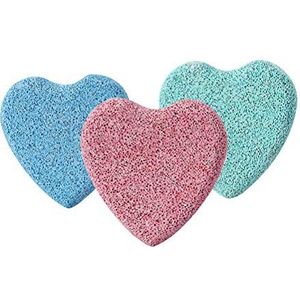 Puimsteen natuurlijke lavasteen voetvijl hart vorm voetverzorging gereedschap 3 stuks