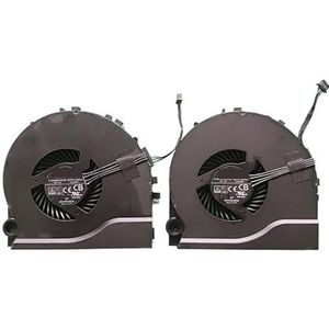 Laptop CPU GPU koelventilator Koeler Notebook pc Geschikt voor Monster Abra A5 v4.1.2 15.6"" serie